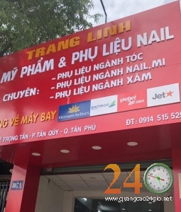 Cửa Hàng Phụ Liệu Nails Tóc Quận Tân Phú 