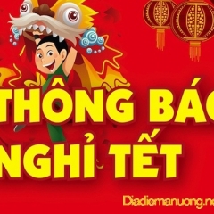 Diachilamdep.net - Thông Báo Nghỉ Tết