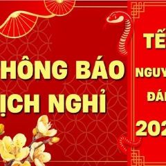 Diachilamdep.net - Thông Báo Nghỉ Tết