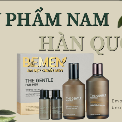 Mỹ phẩm nam Hàn Quốc – Xu hướng chăm sóc da hiện đại dành cho phái mạnh