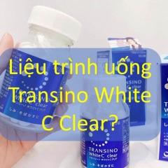 Liệu trình uống Transino White C Clear