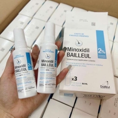 Cách sử dụng xịt mọc tóc Minoxidil Bailleul 2% của Pháp