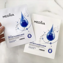 Mặt nạ đắp mặt cao cấp Mediva Peptide Placenta Mask