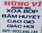 Massage Khiếm Thị Hùng Vĩ - Xoa Bóp Bấm Huyệt Trị Liệu Uy Tín Tại Thủ Đức