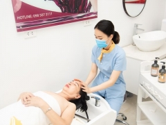 Gội Đầu Dưỡng Sinh Kết Hợp Massage Cổ Vai Gáy Tại Hà Nội